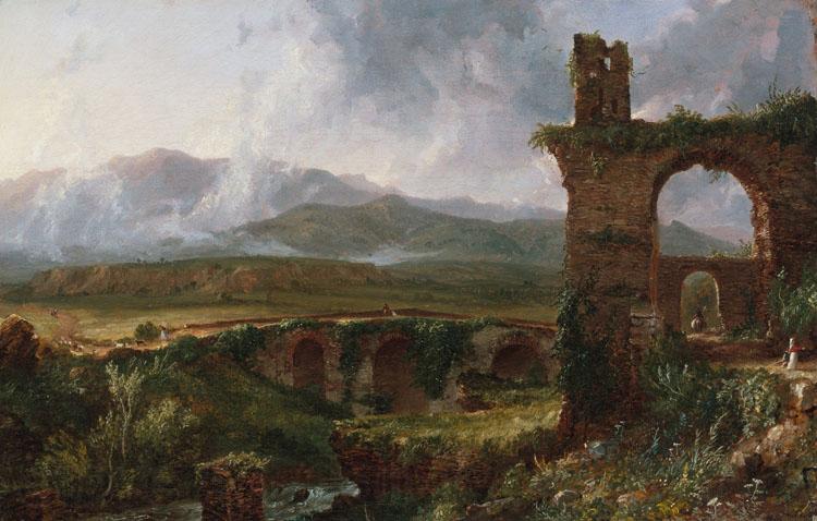 Thomas Cole A View near Tivoli (Morning) (mk13)